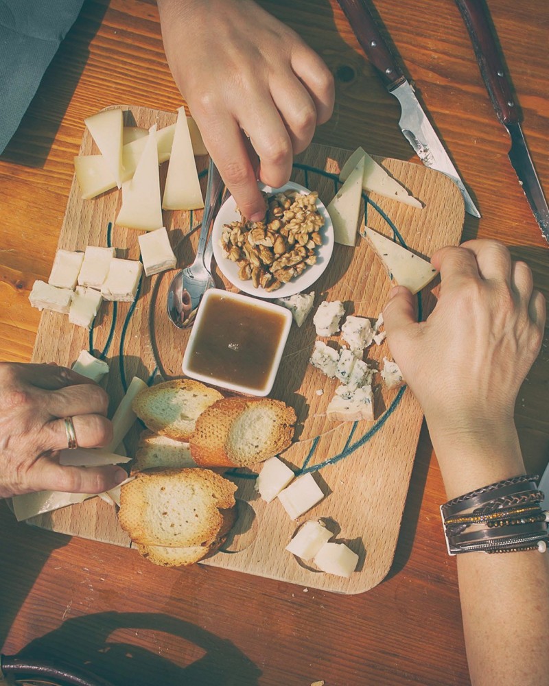 Bisita eta bazkaria Astarben Bisita eta bazkaria Astarben