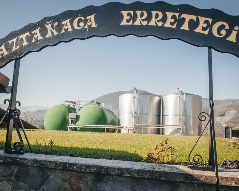 Visita y comida en la Sidrería Gaztañaga