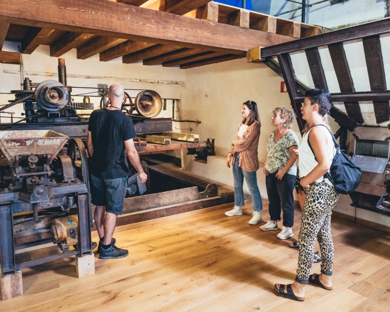 VISITA EN LA BODEGA IPARRAGIRRE