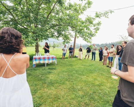 Visita y comida en Mizpiradi Visita y comida en Mizpiradi