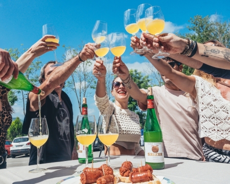 EXCURSIÓN A UNA SIDRERÍA VASCA CON TRANSPORTE