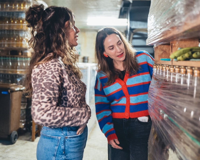 Bisita gidatua eta otordua Begiristainen