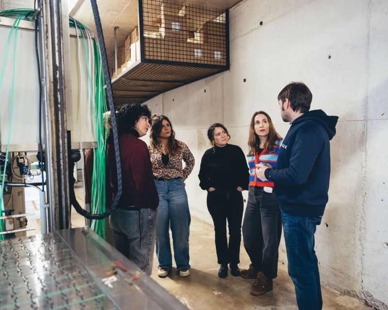 Bisita gidatua eta otordua Begiristainen