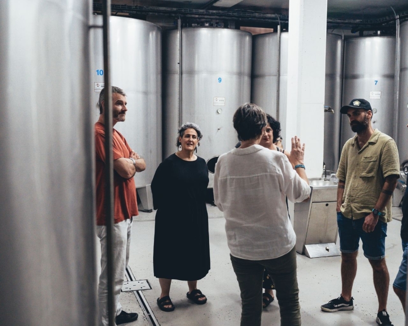 Bodegas de sidra y txakoli en la Costa Vasca en Sagardoa Route