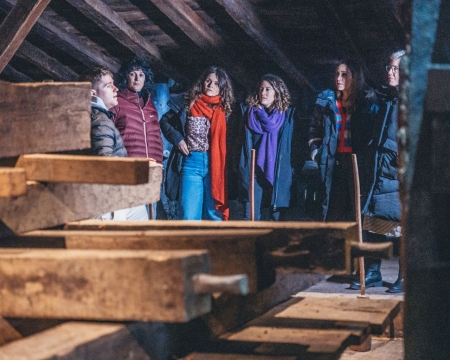 FERME BASQUE ET CAVE À CIDRE AVEC TRANSPORT