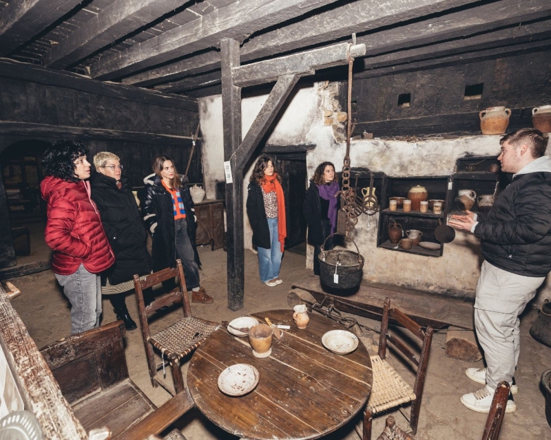 BASQUE FARM AND CIDER CELLAR WITH TRANSPORT