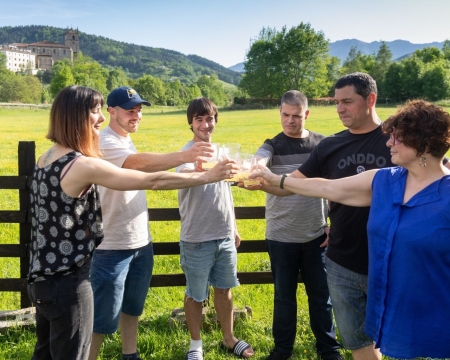 CIDRERIE, FROMAGERIE ET BASQUE FERME