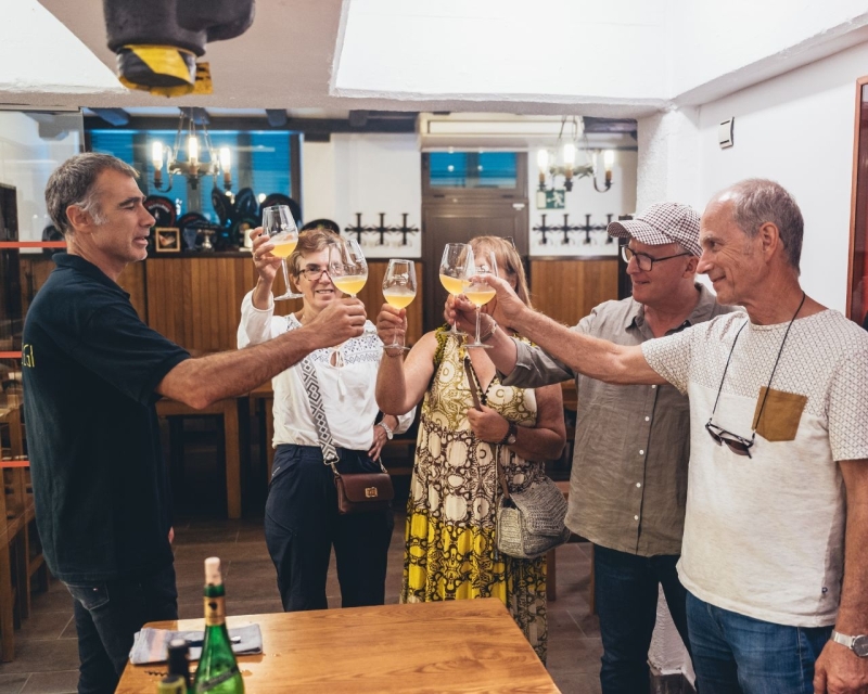 Degustación guiada y comida en Barkaiztegi Degustación guiada y comida en Barkaiztegi