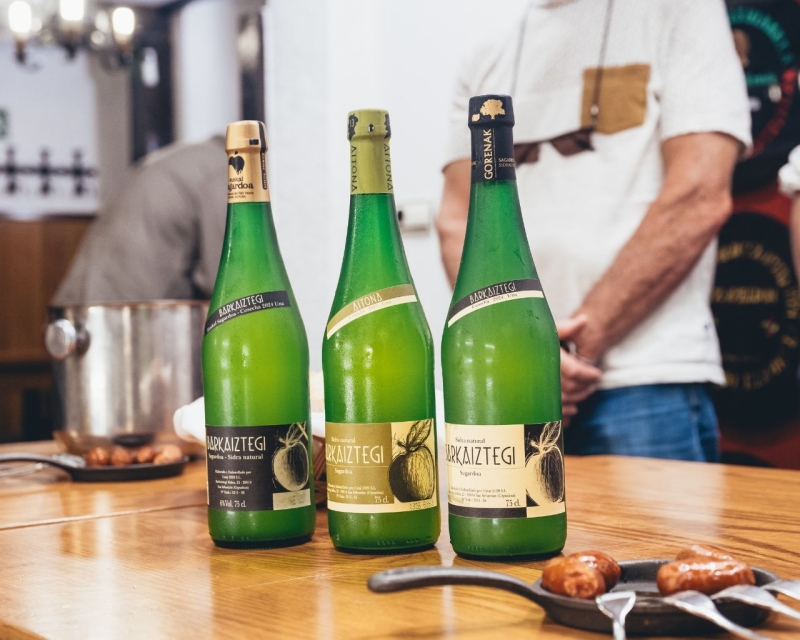 Degustación guiada y comida en Barkaiztegi Degustación guiada y comida en Barkaiztegi