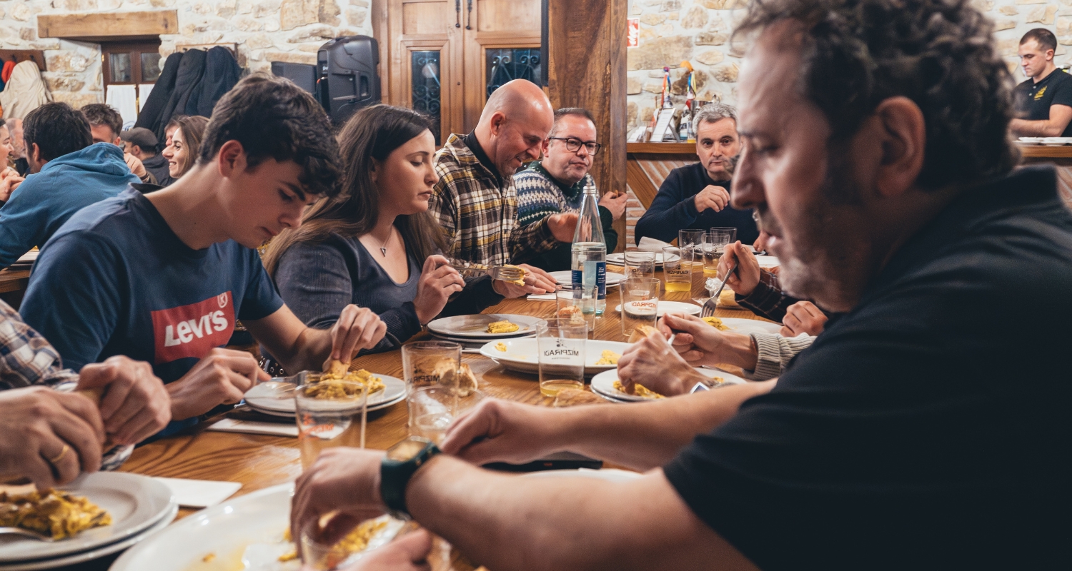Apertura de la temporada de sidrerías en Andoain 2026