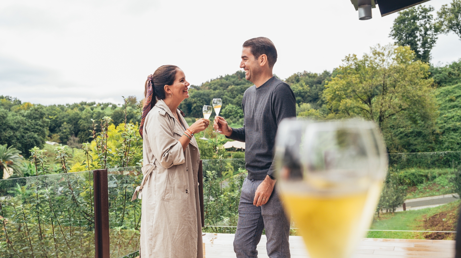 brisndar con sidra espumosa