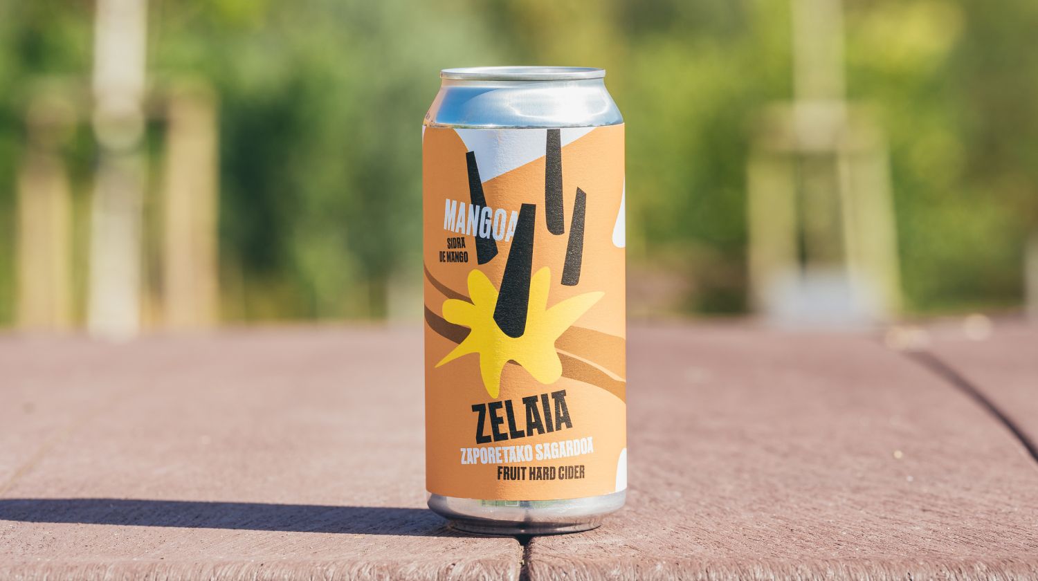 Zelaia mango en lata