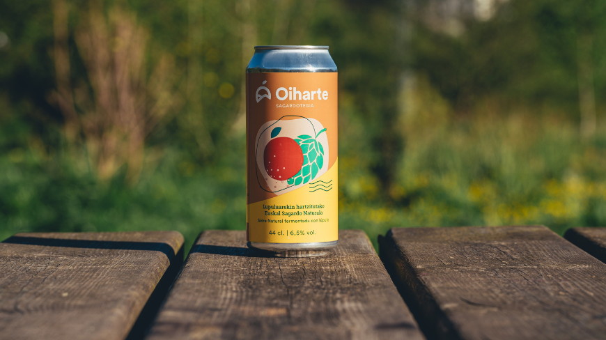 canned basque cider