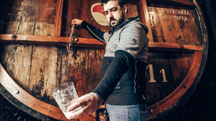 Basque cider