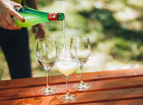 Cómo escanciar la sidra en botella