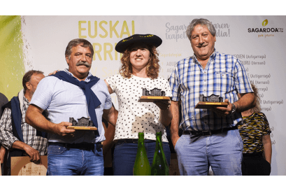La cidrerie Petritegi d'Astigarraga remporte le 5e concours de cidre populaire Euskal Herria