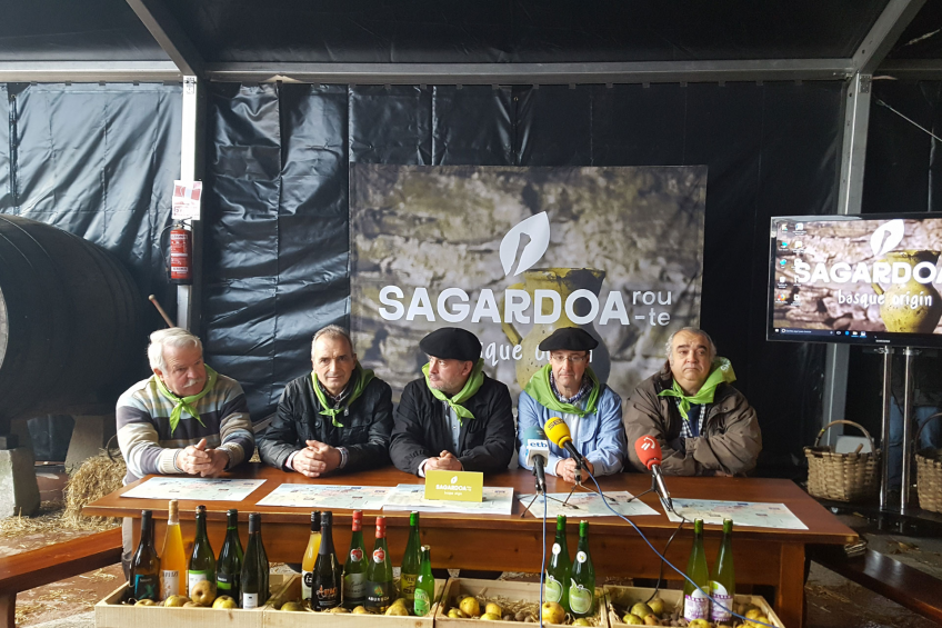 Sagardoa Route and Cider harvest 2017