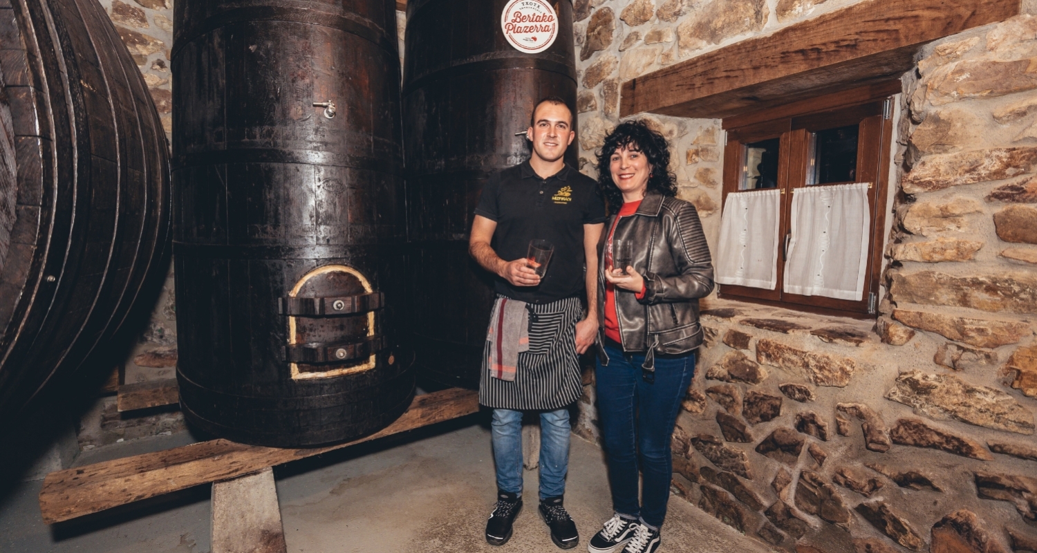 Temporada de sidrerías de Andoain