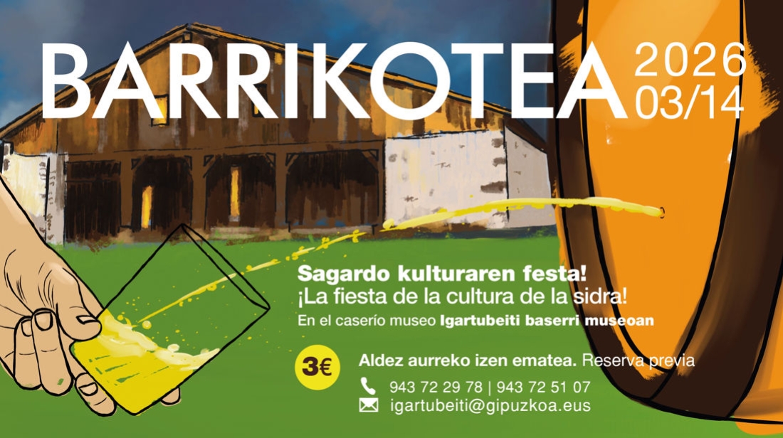 Barrikote en el Caserio Museo Igartubeiti