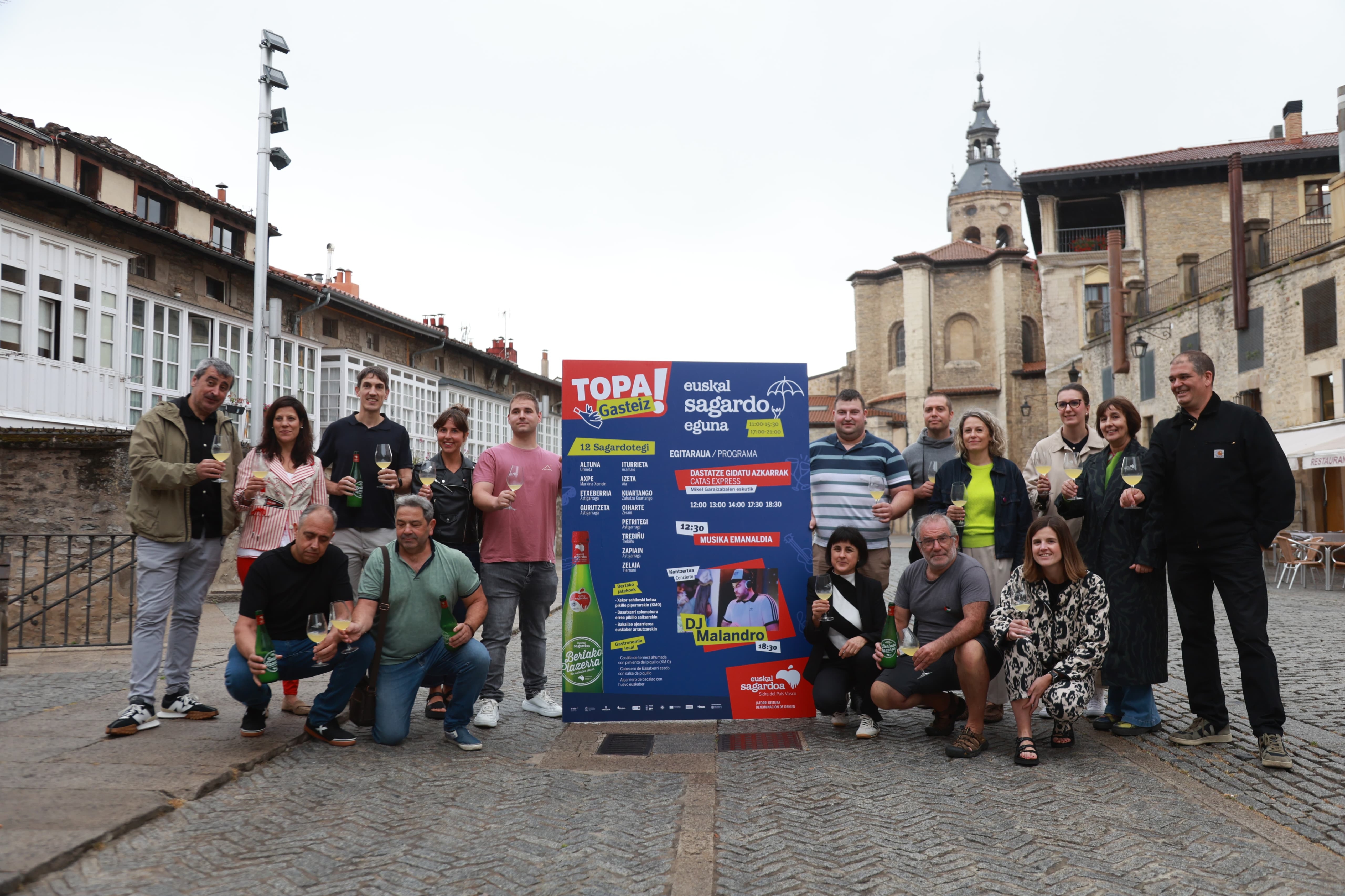La Denominación de Origen Euskal Sagardoa ha presentado las sidras de la cosecha