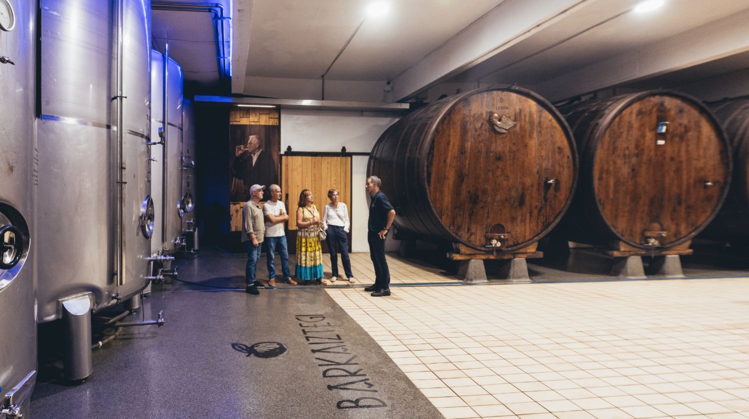 La bodega de Sidra Barkaiztegi de San Sebastián