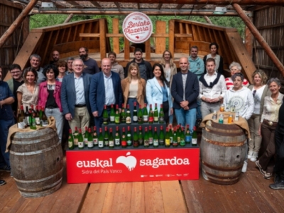  La Denominación de Origen Euskal Sagardoa presenta la nueva sidra Cosecha 2023 