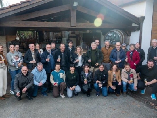 Apertura de la temporada de sidrerías en Goierri