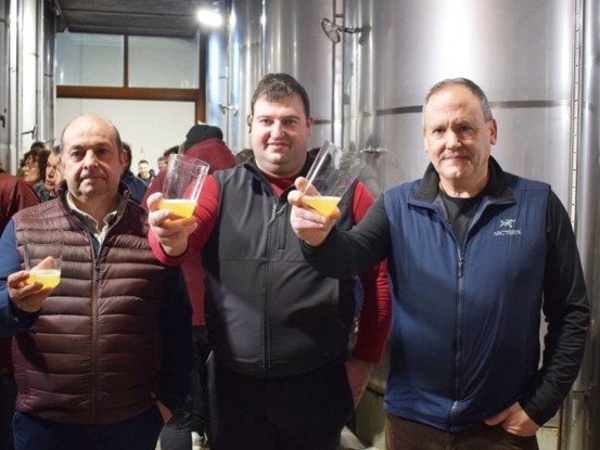 Apertura de la temporada de sidrerías en Urnieta