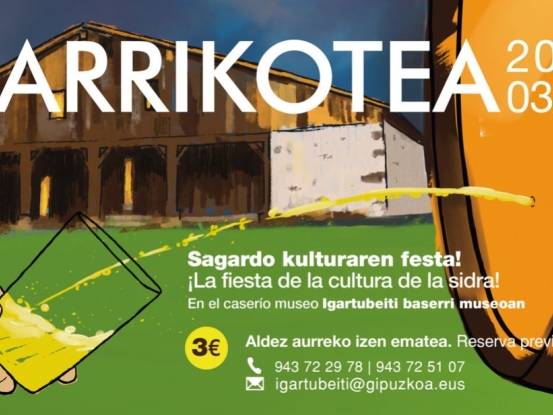 Barrikote en el Caserio Museo Igartubeiti