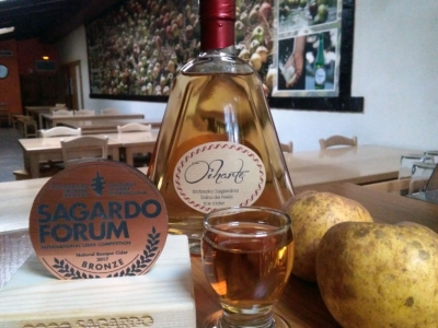 La Sidrería Oiharte, con la cosecha del 2017 ha elaborado por primera vez la Sid