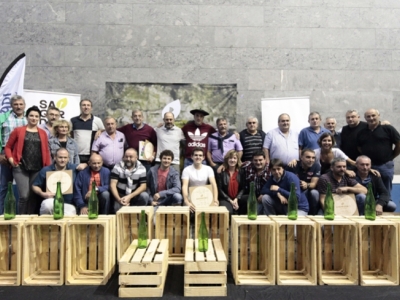 Gaztañaga cider house wins the IV Basque Country Popular Cider Championship